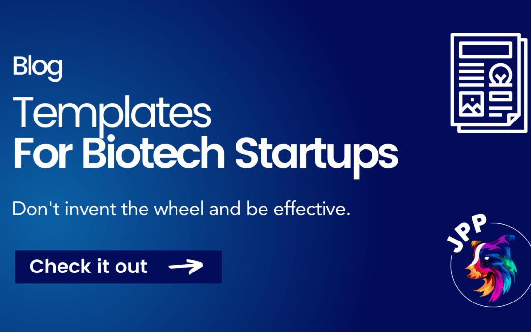 Biotech Startup Templates