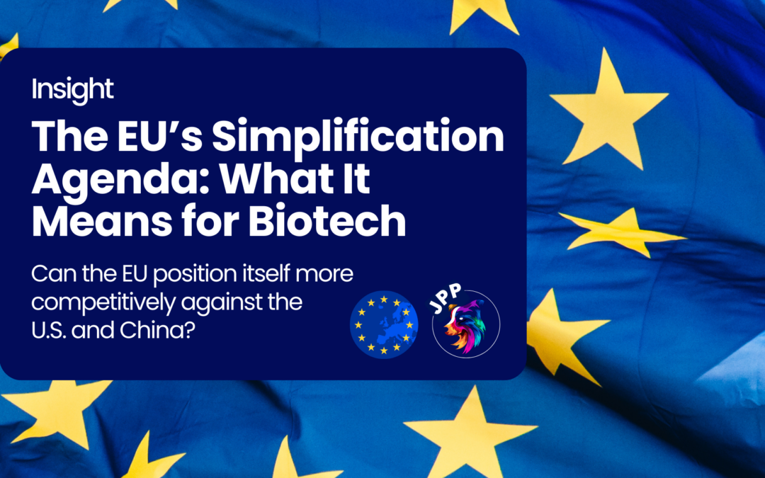 The EU’s Simplification Agenda: What It Means for Biotech