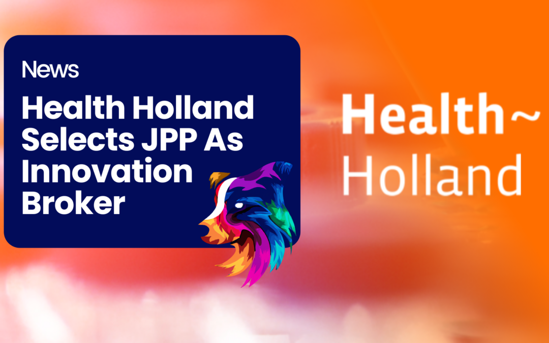 Health-Holland Selects JPP As Innovation Broker