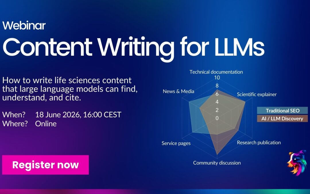 Webinar: Content Writing for LLMs (GEO)